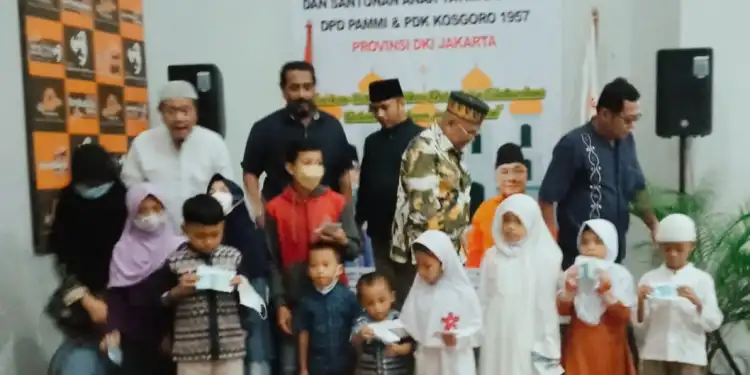 Kolaborasi DPD PAMMI DKI Jakarta & PDK Kosgoro 57 DKI Jakarta Berbagi Dan Peduli Yatim