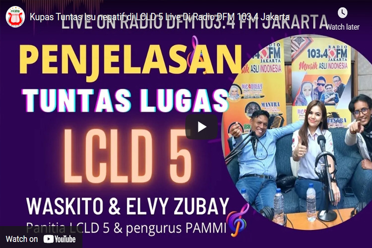 Kupas Tuntas Isu negatif di LCLD 5 Live Di Radio DFM 103.4 Jakarta
